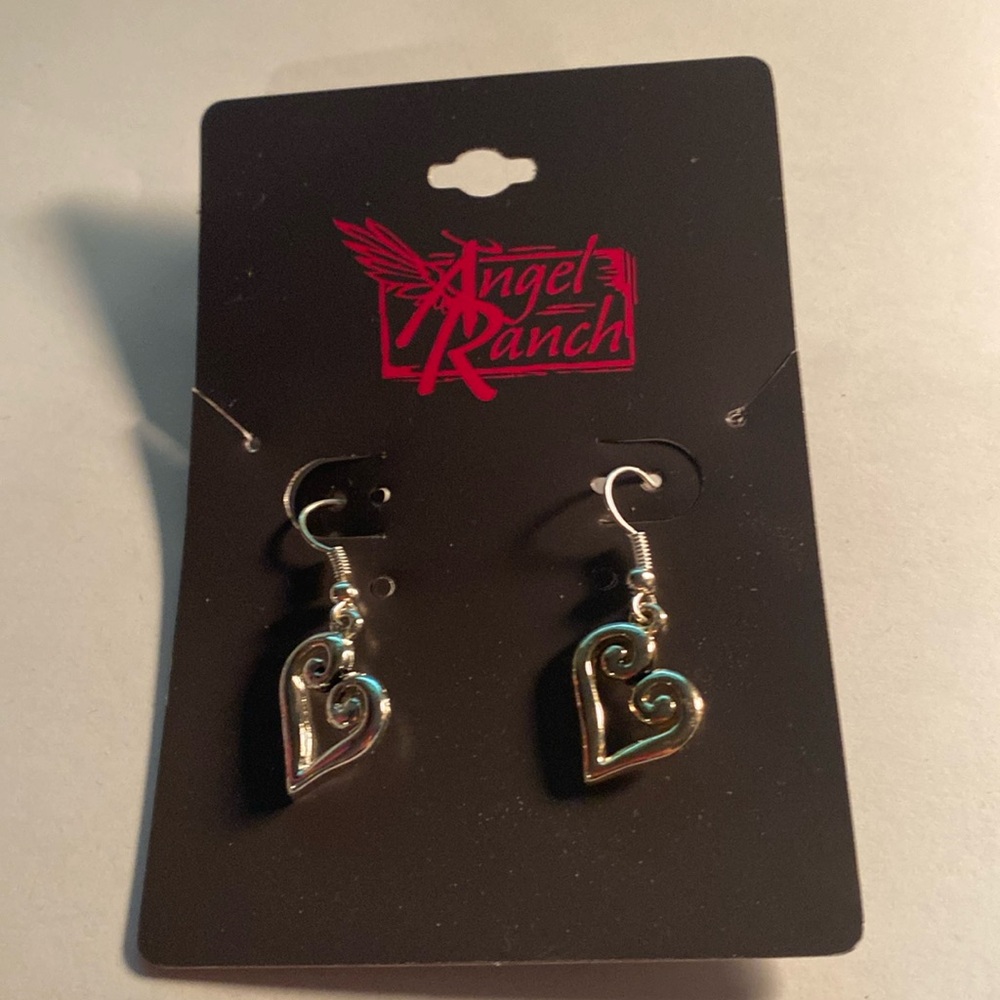Angel Ranch Heart Earrings